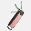Sleutelhangers^Orbitkey Hybrid Leather sleutelhanger pastel pink