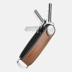 Sleutelhangers^Orbitkey Hybrid Leather sleutelhanger acorn