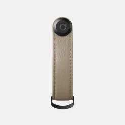 Sleuteletuis^Orbitkey Key Organizer 2.0 pebbled leather ecru