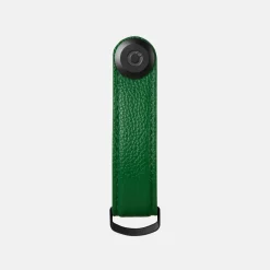 Sleuteletuis^Orbitkey Key Organizer 2.0 pebbled leather emerald