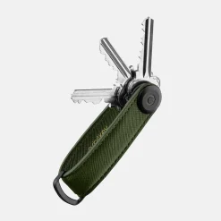 Sleuteletuis^Orbitkey Key Organizer 2.0 Saffiano olive