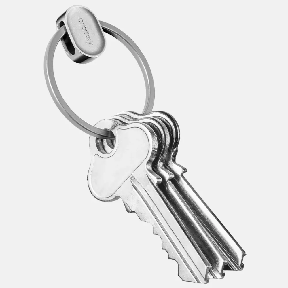 Sleutelhangers^Orbitkey ring v2 silver