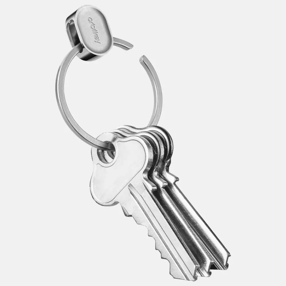Sleutelhangers^Orbitkey ring v2 silver
