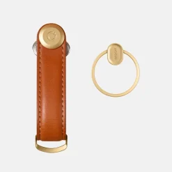 Sleuteletuis^Orbitkey sleuteletui + ring V2 giftset tan