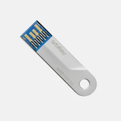 Sleuteletuis^Orbitkey USB 3.0 32GB steel