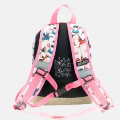 Kinderrugzakken Met Naam | Kinderrugzakken^Pick and Pack Pick & Pack Birds kinderrugzak S soft pink