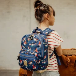 Kinderrugzakken Met Naam | Kinderrugzakken^Pick and Pack Pick & Pack Birds kinderrugzak S navy