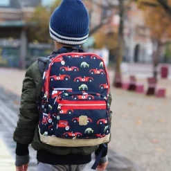 Kinderrugzakken Met Naam | Kinderrugzakken^Pick and Pack Pick & Pack Cars kinderrugzak M navy