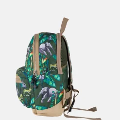 Kinderrugzakken Met Naam | Kinderrugzakken^Pick and Pack Pick & Pack Happy Jungle kinderrugzak M bamboo