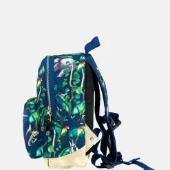 Kinderrugzakken Met Naam | Kinderrugzakken^Pick and Pack Pick & Pack Happy Jungle kinderrugzak S navy
