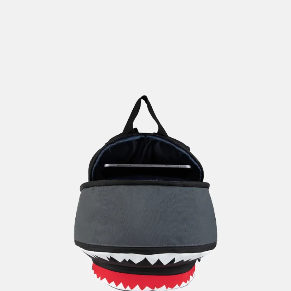 Kinderrugzakken Met Naam | Kinderrugzakken^Pick and Pack Pick & Pack Shark kinderrugzak M anthracite