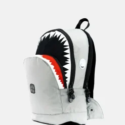Kinderrugzakken Met Naam | Kinderrugzakken^Pick and Pack Pick & Pack Shark kinderrugzak M grey