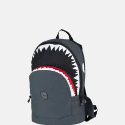 Kinderrugzakken Met Naam | Kinderrugzakken^Pick and Pack Pick & Pack Shark kinderrugzak M anthracite