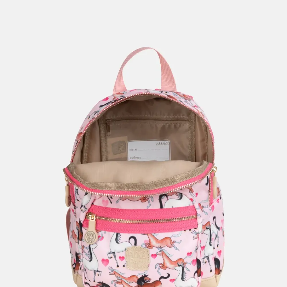 Kinderrugzakken Met Naam | Kinderrugzakken^Pick and Pack Magic Horses kinderrugzak S pink