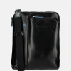 Schoudertassen^Piquadro crossbody tas nero