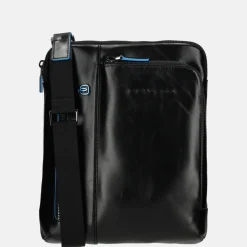 Schoudertassen^Piquadro crossbody tas nero