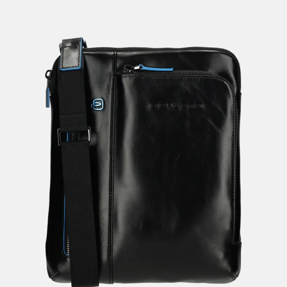 Schoudertassen^Piquadro crossbody tas nero