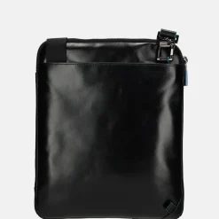 Schoudertassen^Piquadro crossbody tas nero