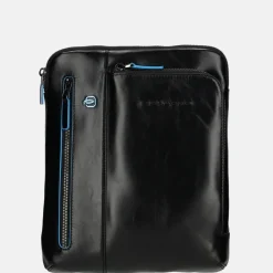 Schoudertassen^Piquadro crossbody tas nero