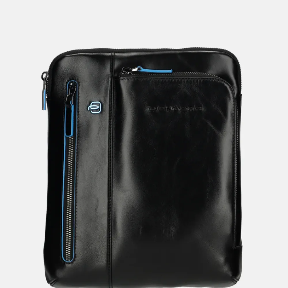 Schoudertassen^Piquadro crossbody tas nero