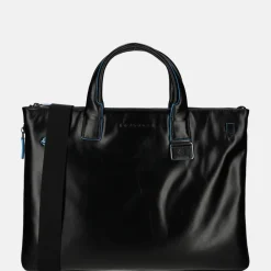 Heren Laptoptassen | Dames Laptoptassen^Piquadro expendable laptoptas 15 inch S nero