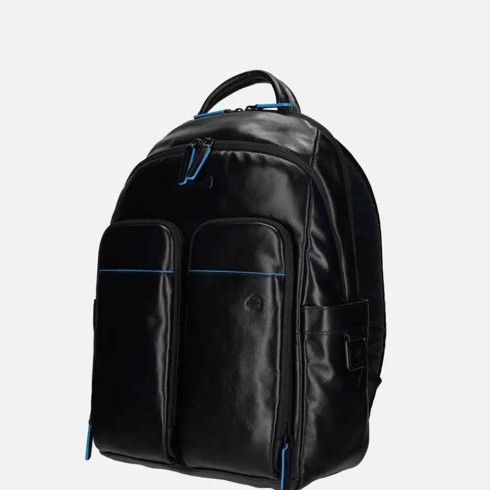 Laptop Rugzakken^Piquadro laptoprugzak 14 inch S blue
