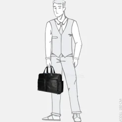Heren Laptoptassen^Piquadro laptoptas 15.6 inch nero