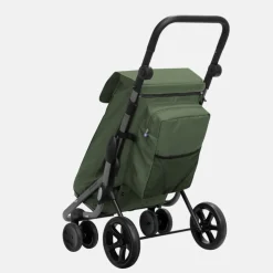 Boodschappentrolleys^Playmarket Go Plus boodschappenkar olive