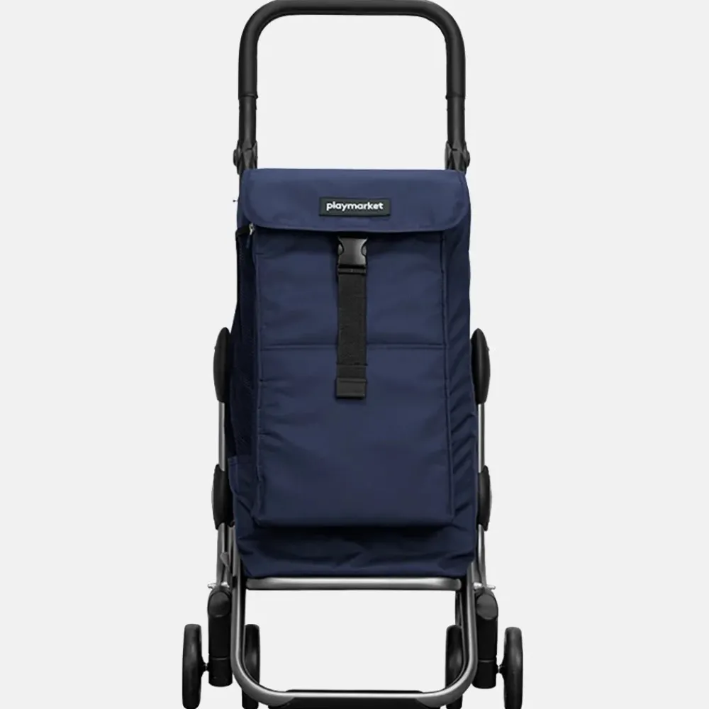 Boodschappentrolleys^Playmarket Go Up Premium boodschappentrolley blueberry