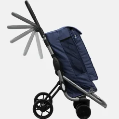 Boodschappentrolleys^Playmarket Go Up Premium boodschappentrolley blueberry