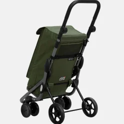 Boodschappentrolleys^Playmarket Go Up Premium boodschappentrolley olive