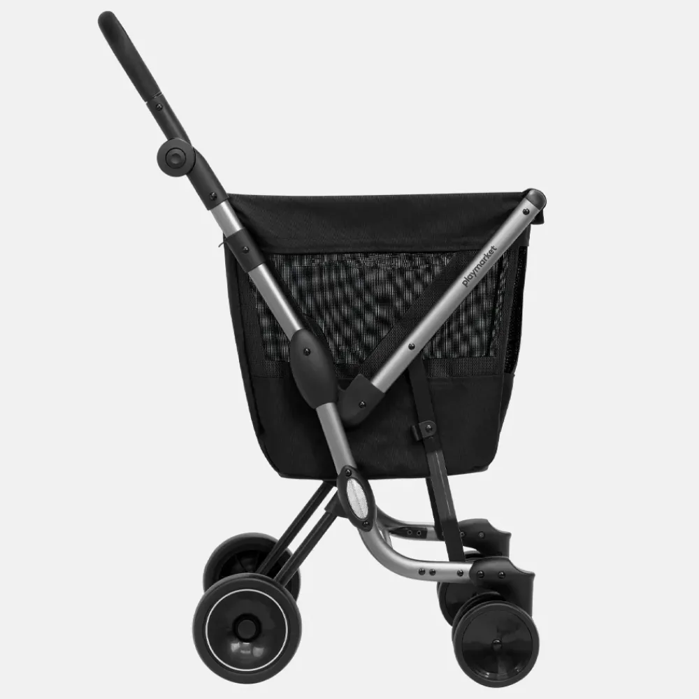 Boodschappentrolleys^Playmarket We Go boodschappenkar black