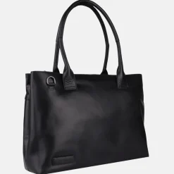 Heren Laptoptassen | Dames Laptoptassen^Plevier Amber shopper 15 inch black
