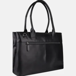 Heren Laptoptassen | Dames Laptoptassen^Plevier Amber shopper 15 inch black