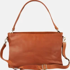 Dames Laptoptassen^Plevier Millau laptoptas 15 inch cognac