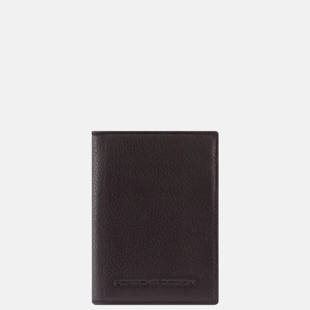 Heren Portemonnees^Porsche Design Business pasjeshouder 2 dark brown