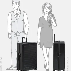 Reiskoffers^Porsche Design Roadster Hardcase koffer L black matte
