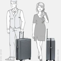 Reiskoffers^Porsche Design Roadster Hardcase koffer M anthracite matte
