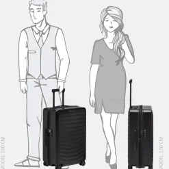 Reiskoffers^Porsche Design Roadster Hardcase koffer M black matte