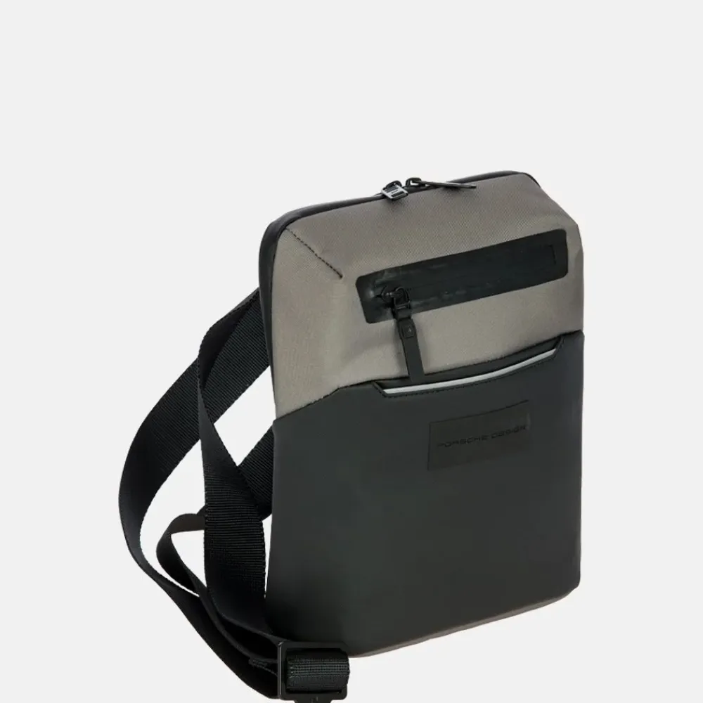 Schoudertassen^Porsche Design Urban Eco schoudertas S stone grey