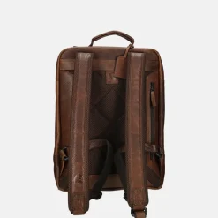 Laptop Rugzakken^Pylos 59 Sarda laptoprugzak brandy