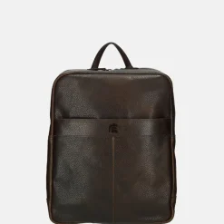 Vrijetijd Rugzakken^Pylos 59 Sarda rugzak dark brown