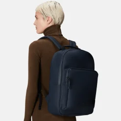 Vrijetijd Rugzakken | School Rugzakken^Rains Book rugzak large 15 inch navy