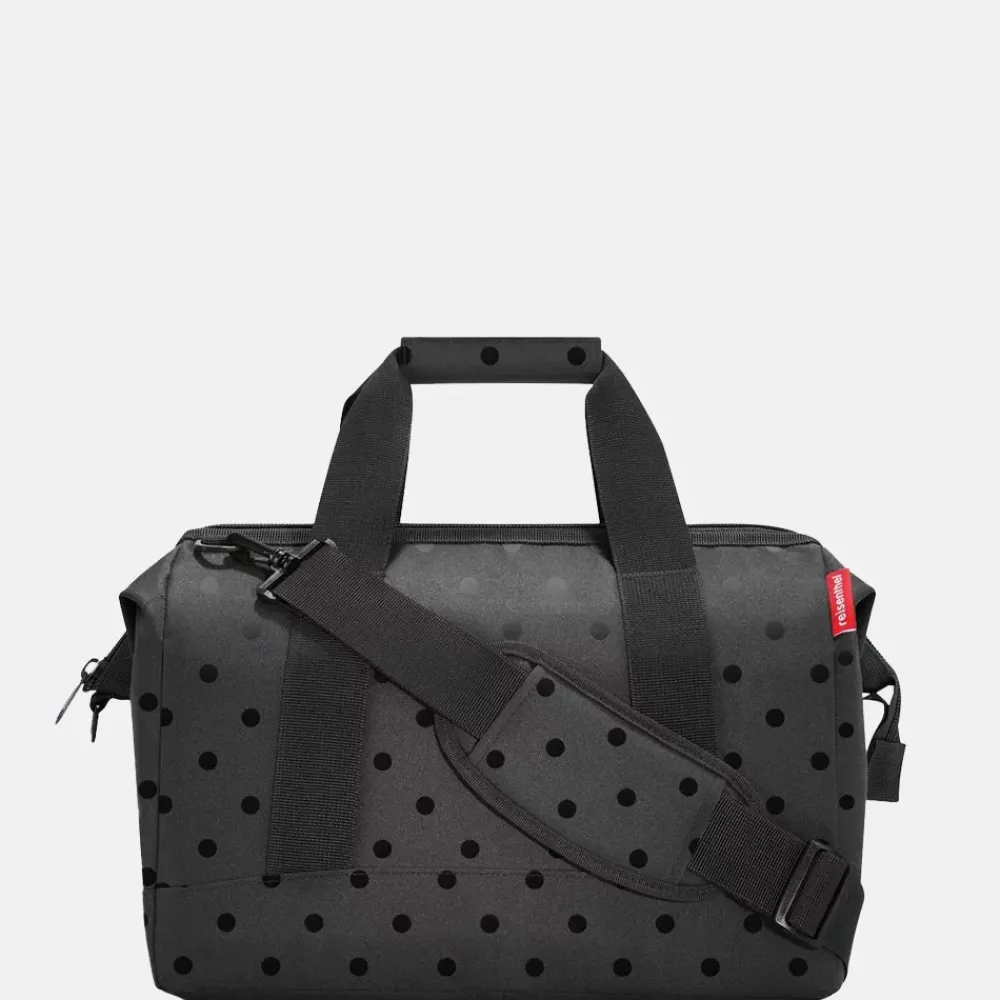 Handbagage Tassen | Weekendtassen^Reisen thel Allrounder weekendtas M glossy dots black