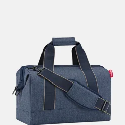 Handbagage Tassen | Weekendtassen^Reisen thel Allrounder weekendtas M herringbone dark blue