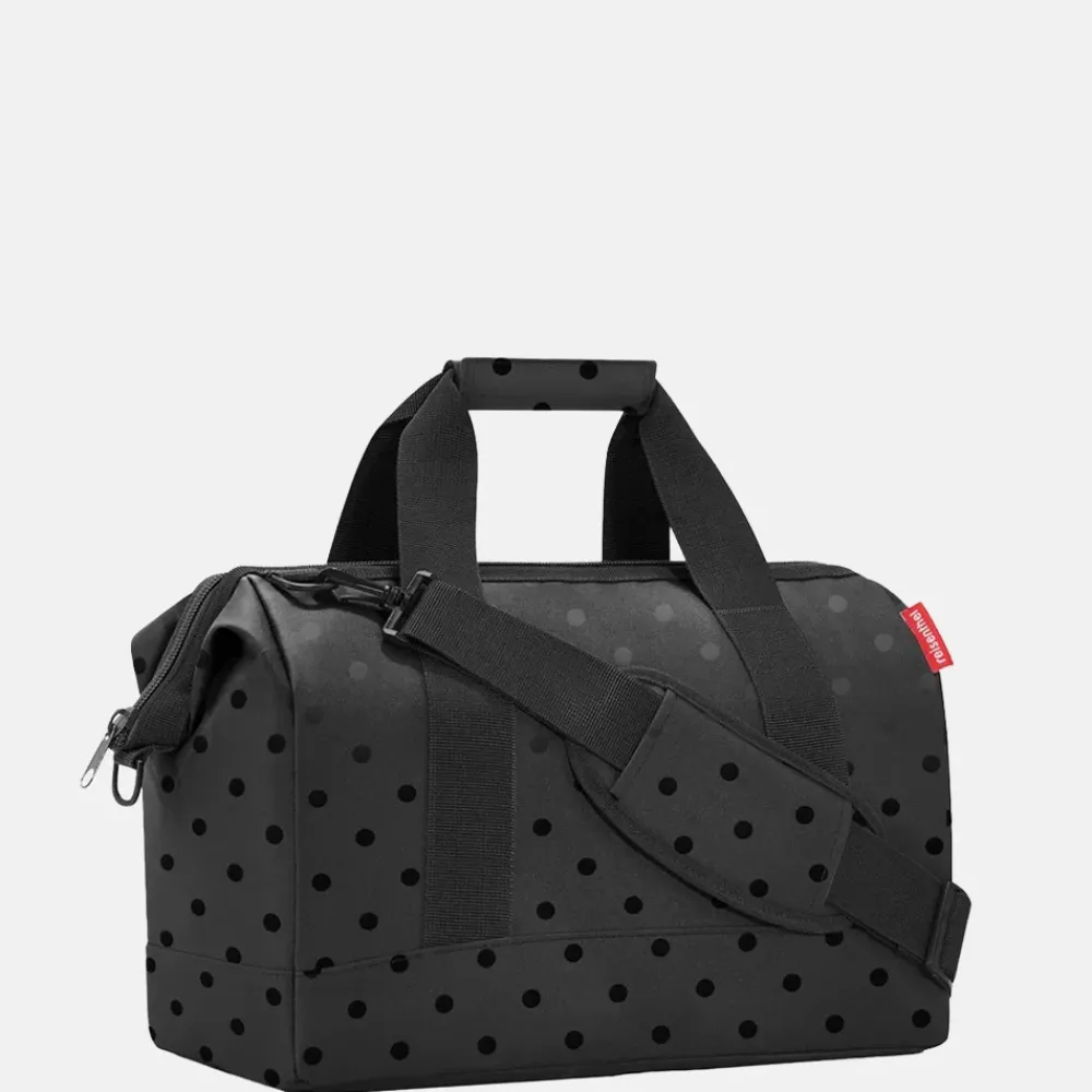Handbagage Tassen | Weekendtassen^Reisen thel Allrounder weekendtas M glossy dots black