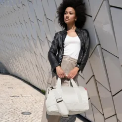 Handbagage Tassen | Weekendtassen^Reisen thel Allrounder weekendtas M herringbone sand
