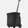 Boodschappentrolleys^Reisen thel Carrycruiser boodschappentrolley glossy dots black