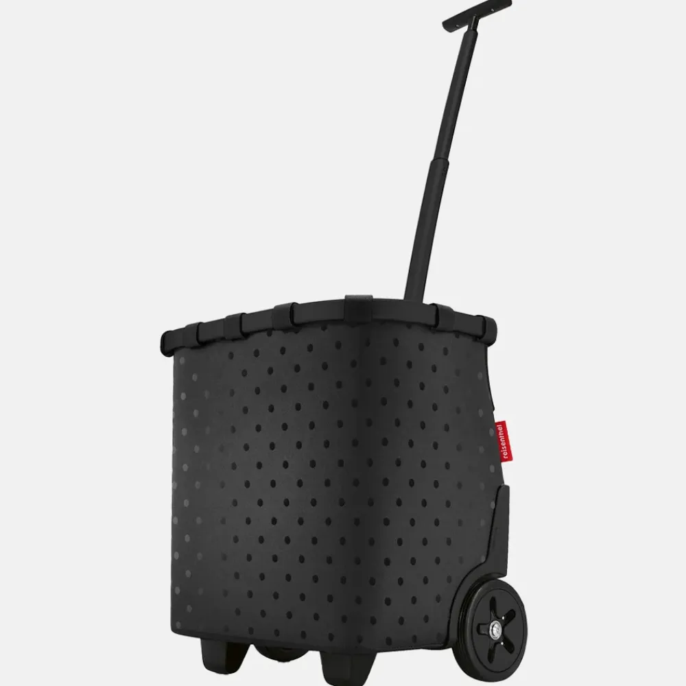 Boodschappentrolleys^Reisen thel Carrycruiser boodschappentrolley glossy dots black