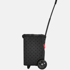 Boodschappentrolleys^Reisen thel Carrycruiser boodschappentrolley glossy dots black
